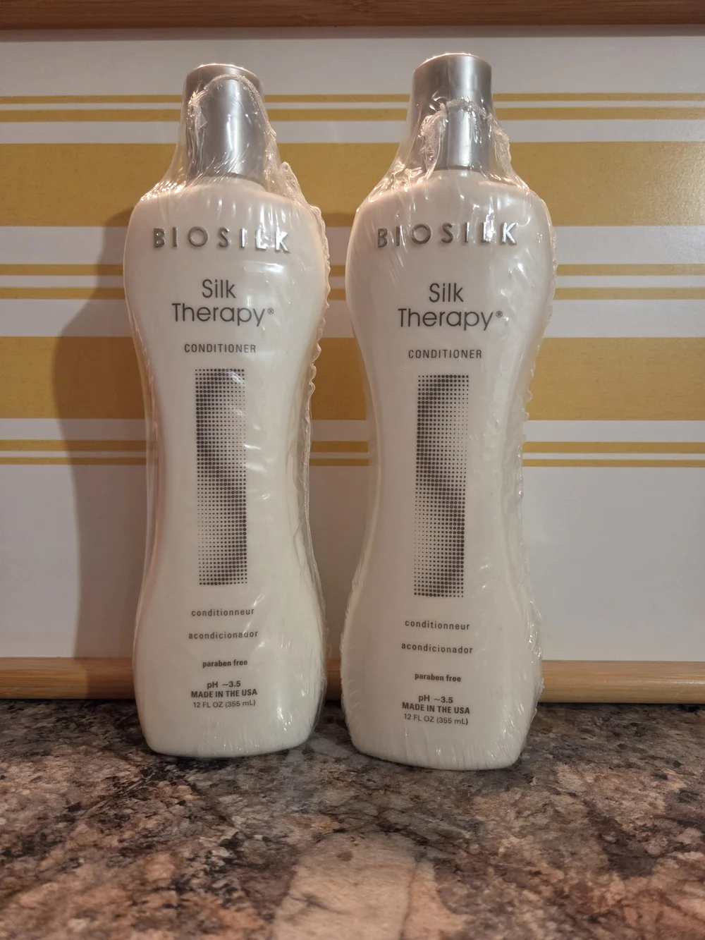 Biosilk sealed plastic